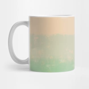 Three way crossed texture/pattern print pallet Mug